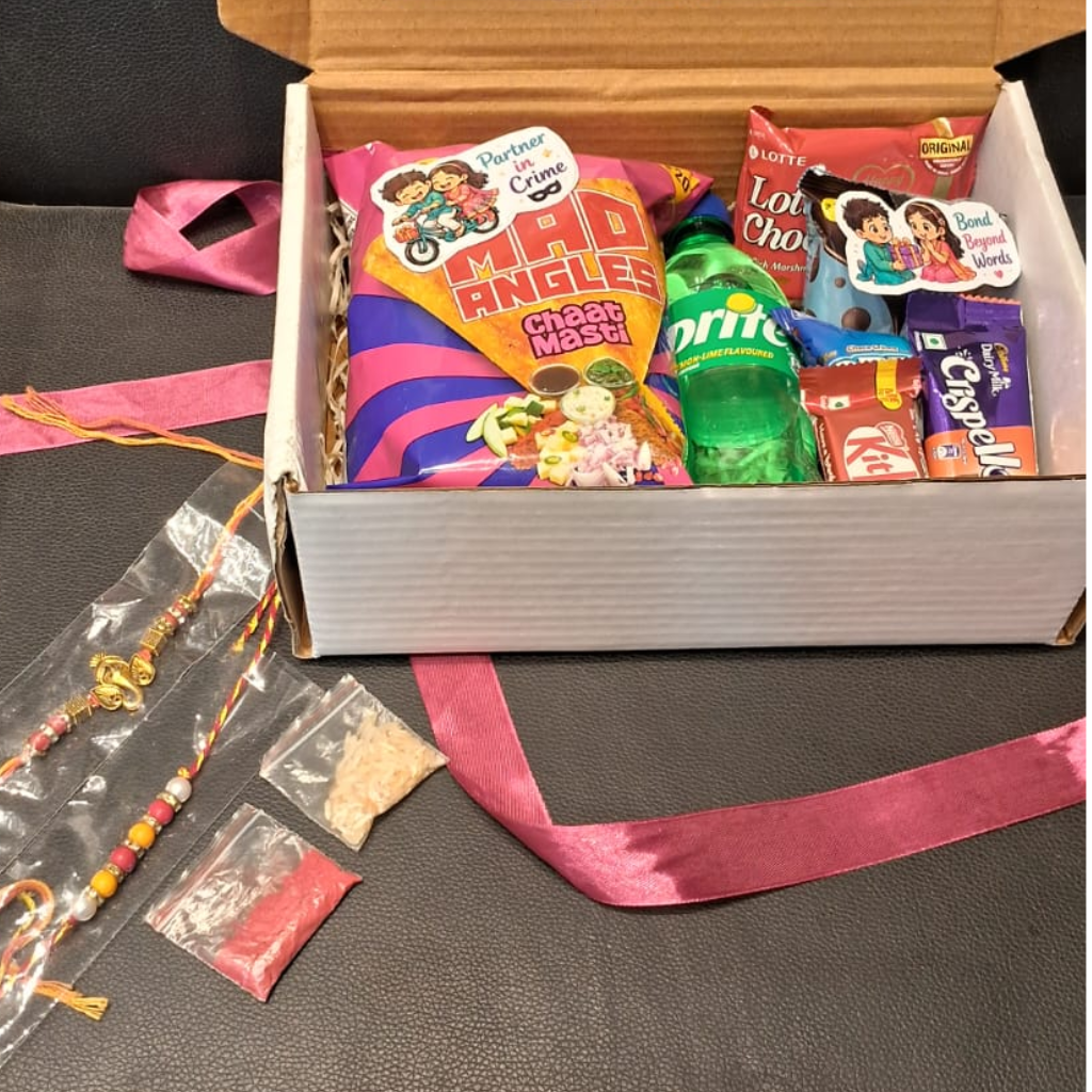Rakhi Snacks and Chocolate Hamper