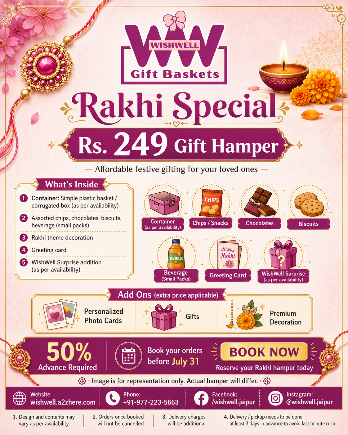 Rakhi Special Rs 249 Gift Hamper