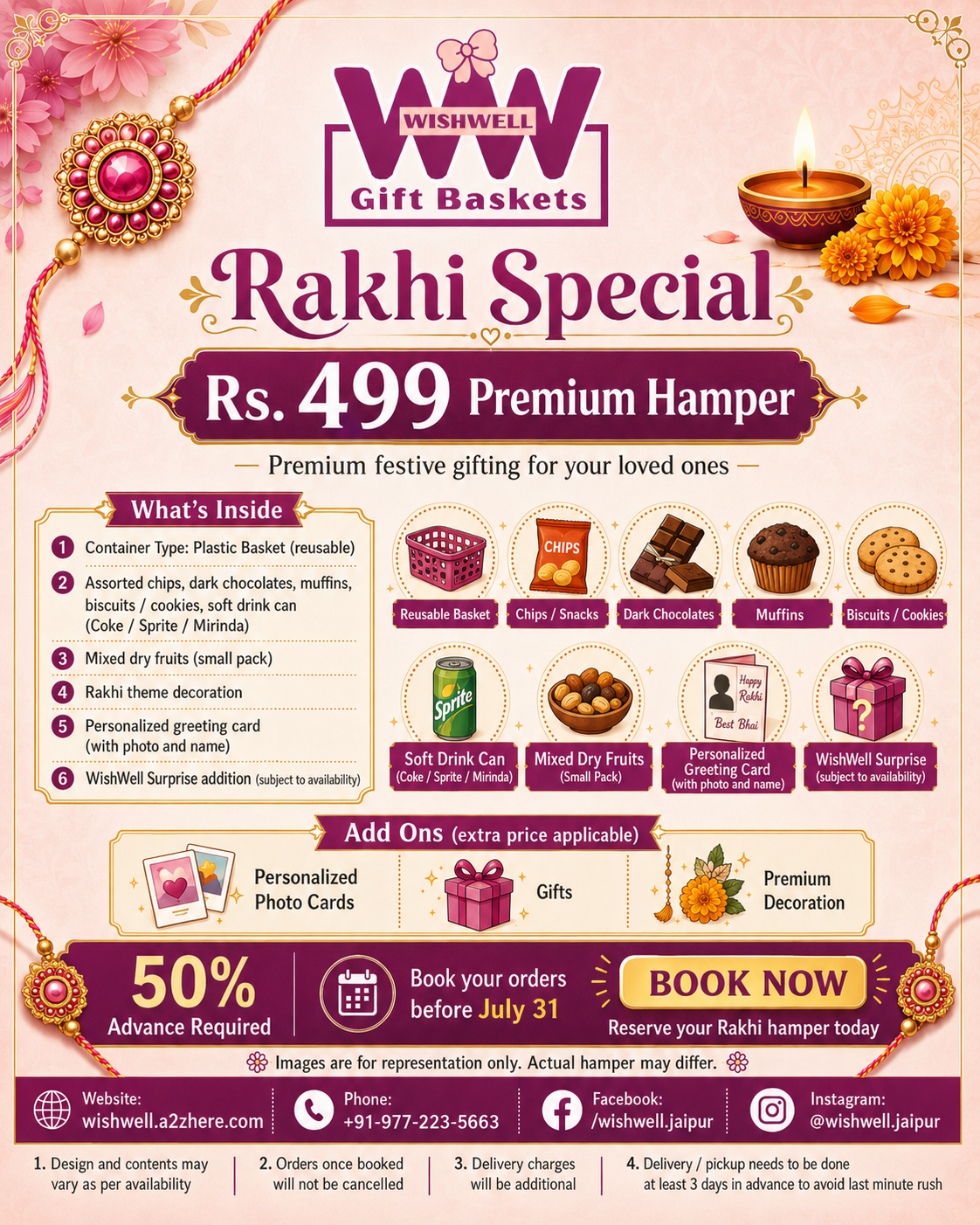 Rakhi Special Rs 499 Premium Hamper
