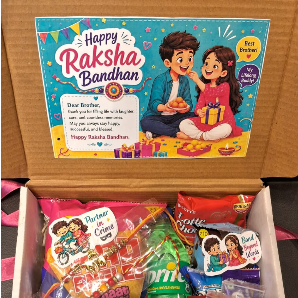 Rakhi Special Gift Box for Brothers in Jaipur