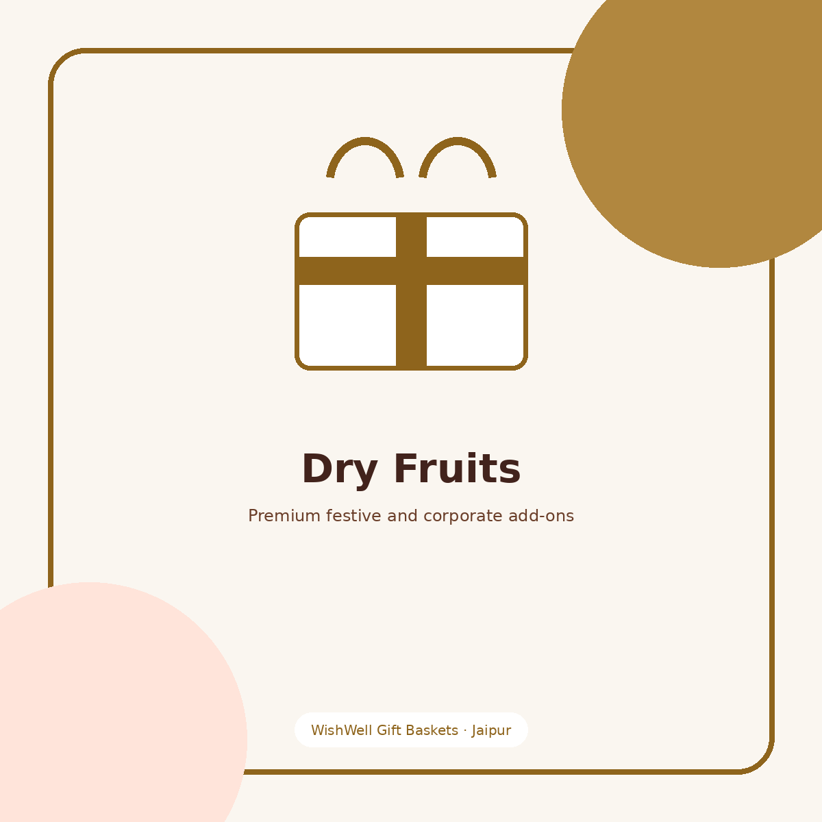 Dry fruit packs for premium gift hampers