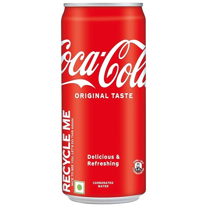 Coca Cola Soft Drink Can 300 Ml